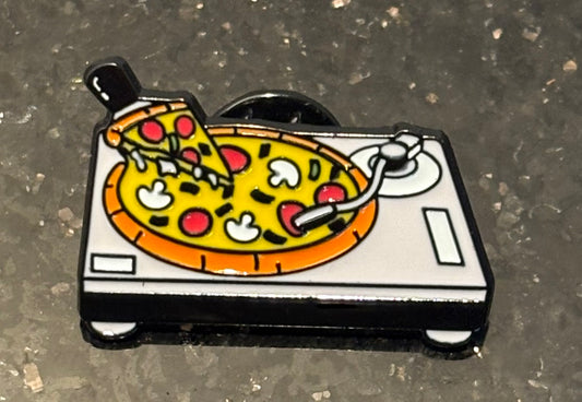 1200 Slices Enamel Pin