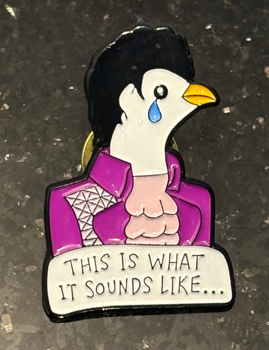 Do Doves Cry Enamel Pin