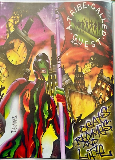 Hip Hop Canvas Cover Art Print