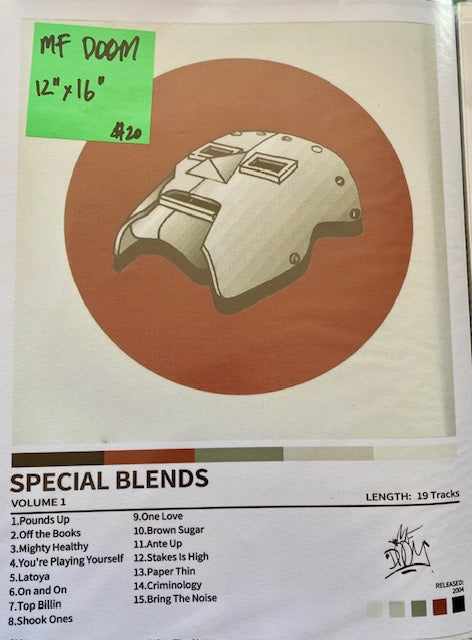 Hip Hop Canvas Cover Art Print