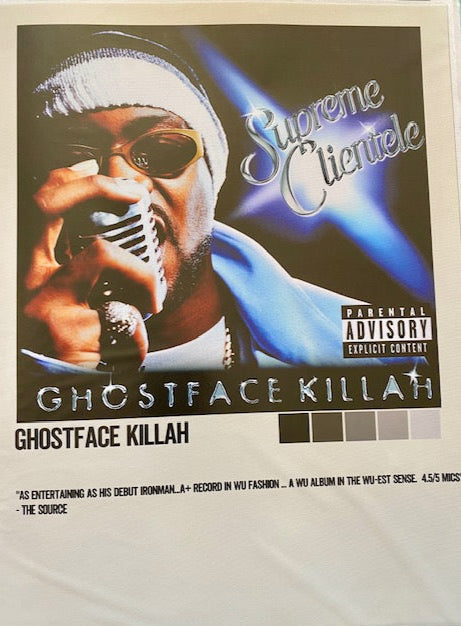 Hip Hop rapper Canvas Cover Art Print