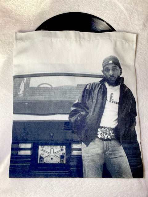 Hip Hop Rapper Album Cover Art Canvas Tote Bag