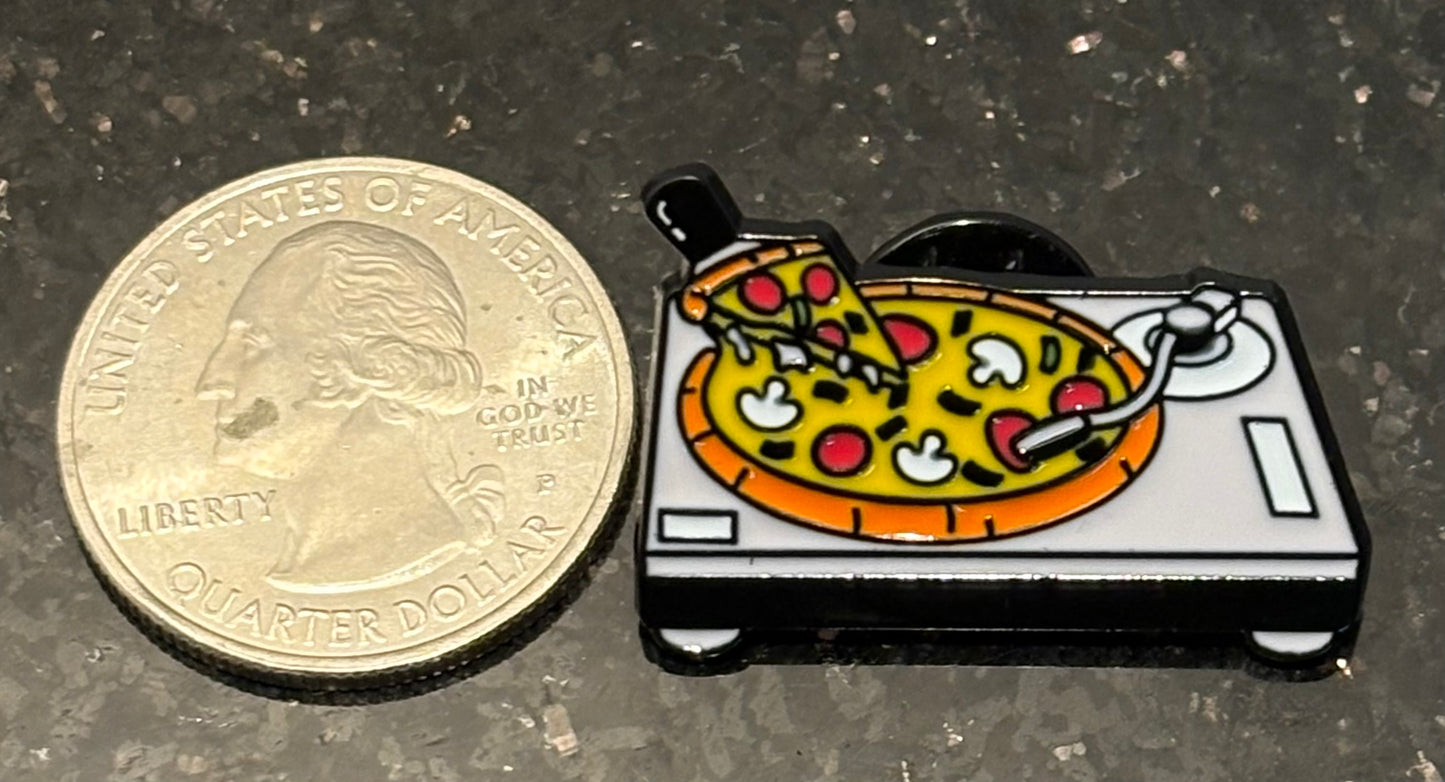 1200 Slices Enamel Pin