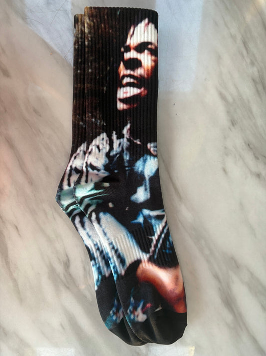 Rawr rawr dungeon dragon socks